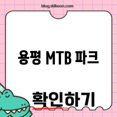 용평 MTB 파크