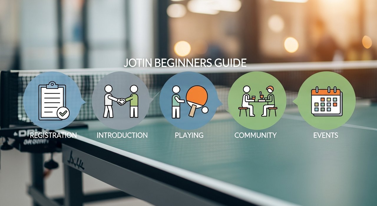 탁구 취미 초보자 동호회 가입 방법, 5단계 완벽 가이드